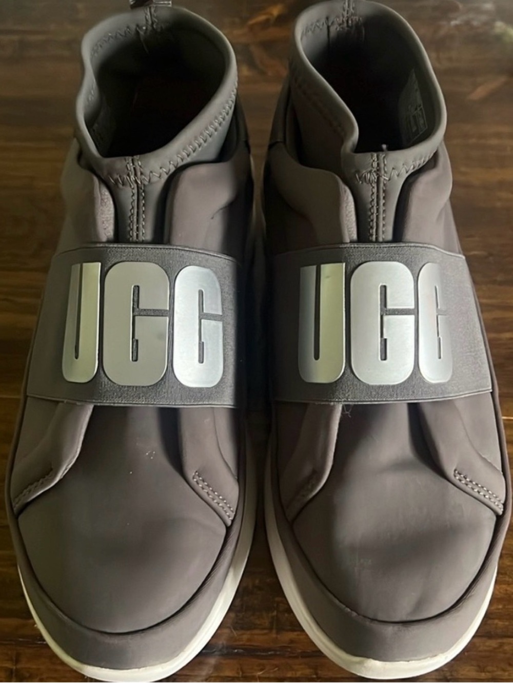UGG Gray Slip-On Athletic Sneakers